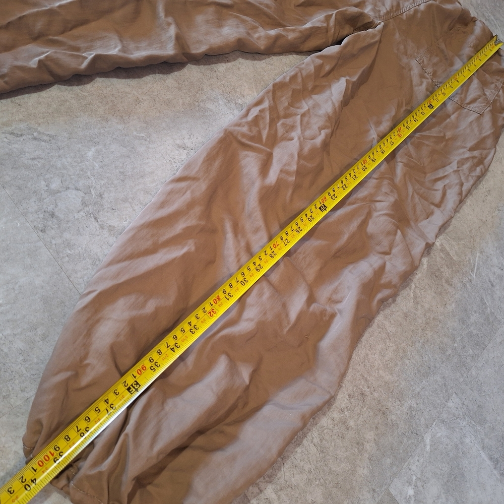 Aeropostale Women's Tan Drawstring Parachute Pants Size XL - Picture 7 of 11